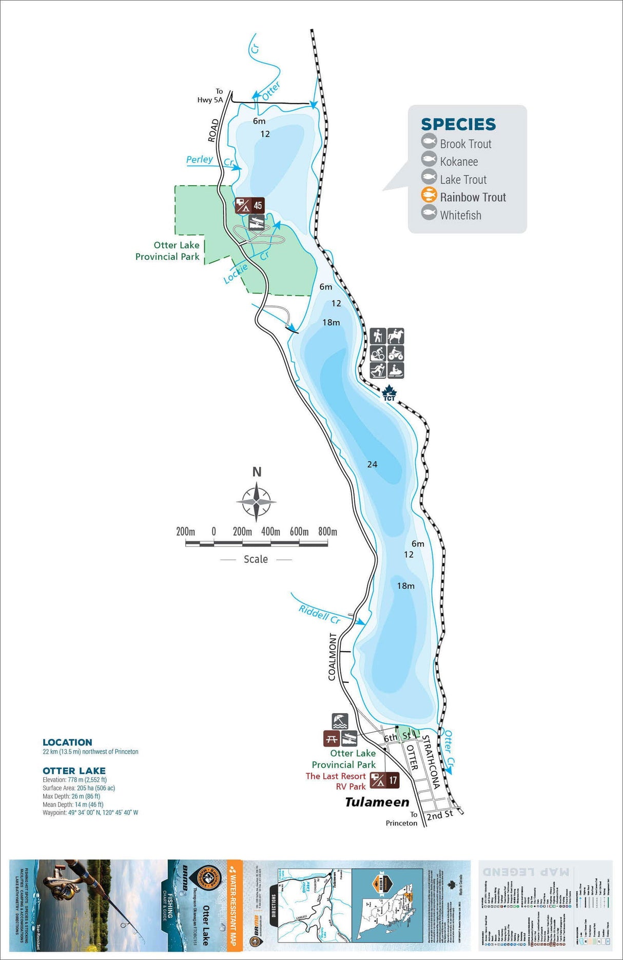 FTOBC151 Otter Lake - Tulameen - Backroad Maps