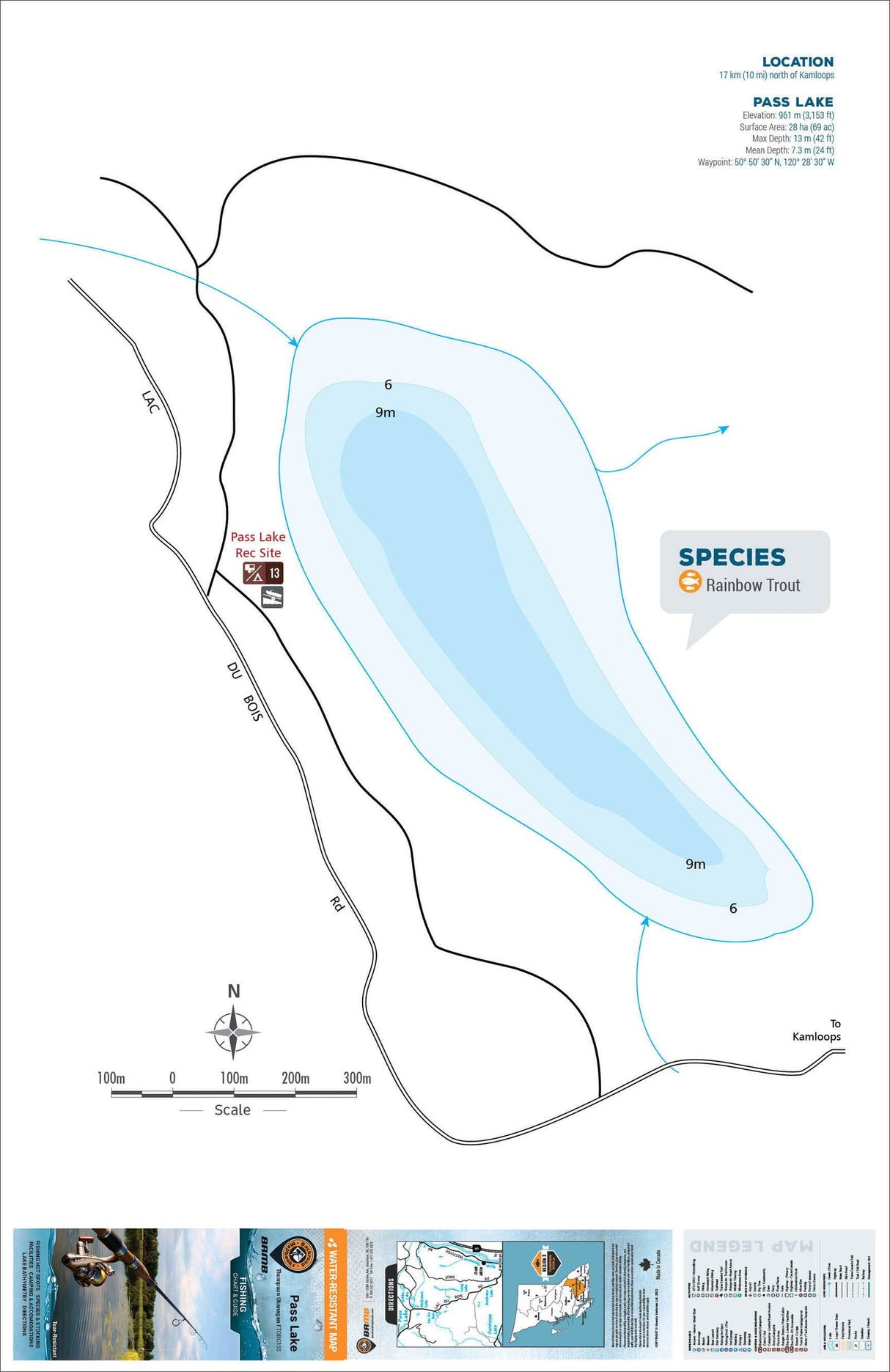 FTOBC155 Pass Lake - Backroad Maps