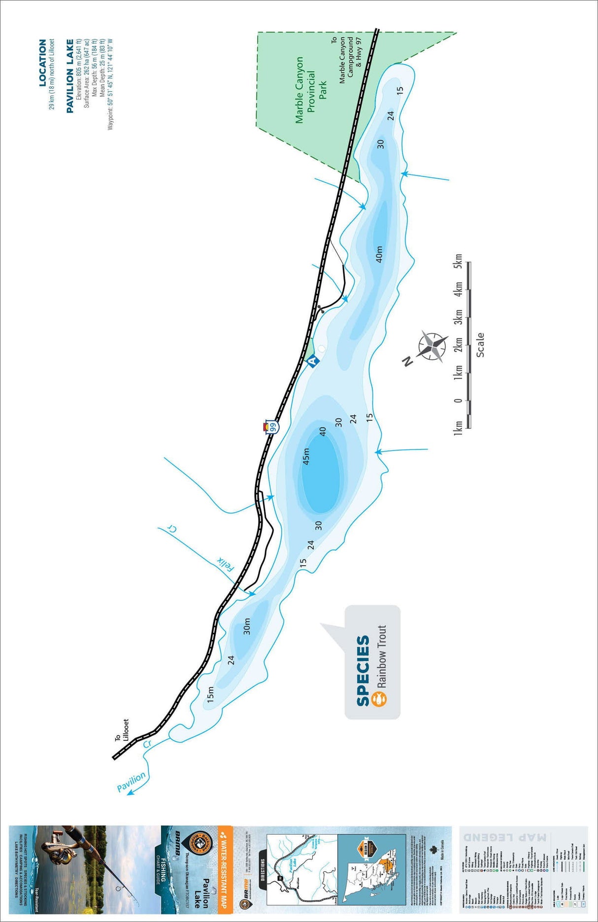 FTOBC157 Pavilion Lake - Backroad Maps