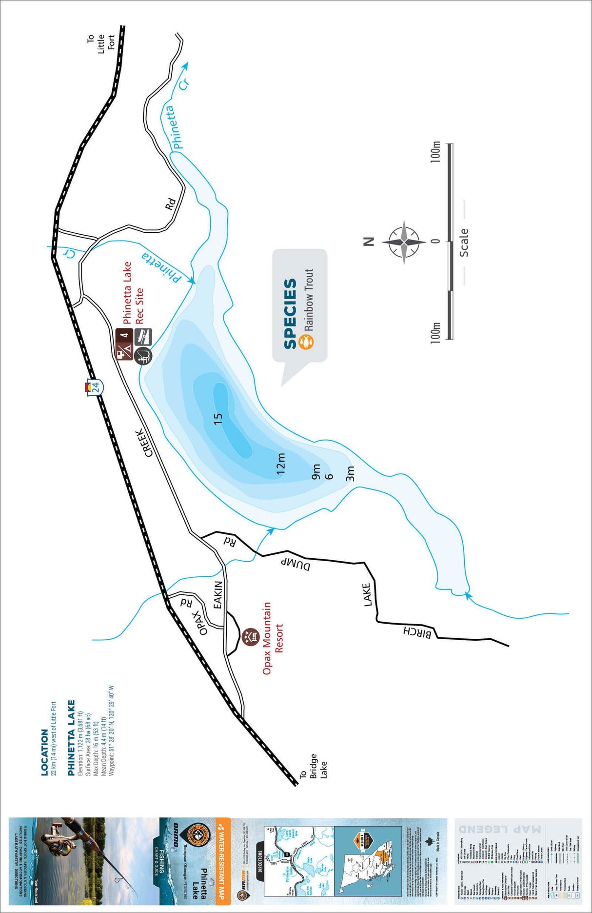 FTOBC160 Phinetta Lake - Backroad Maps