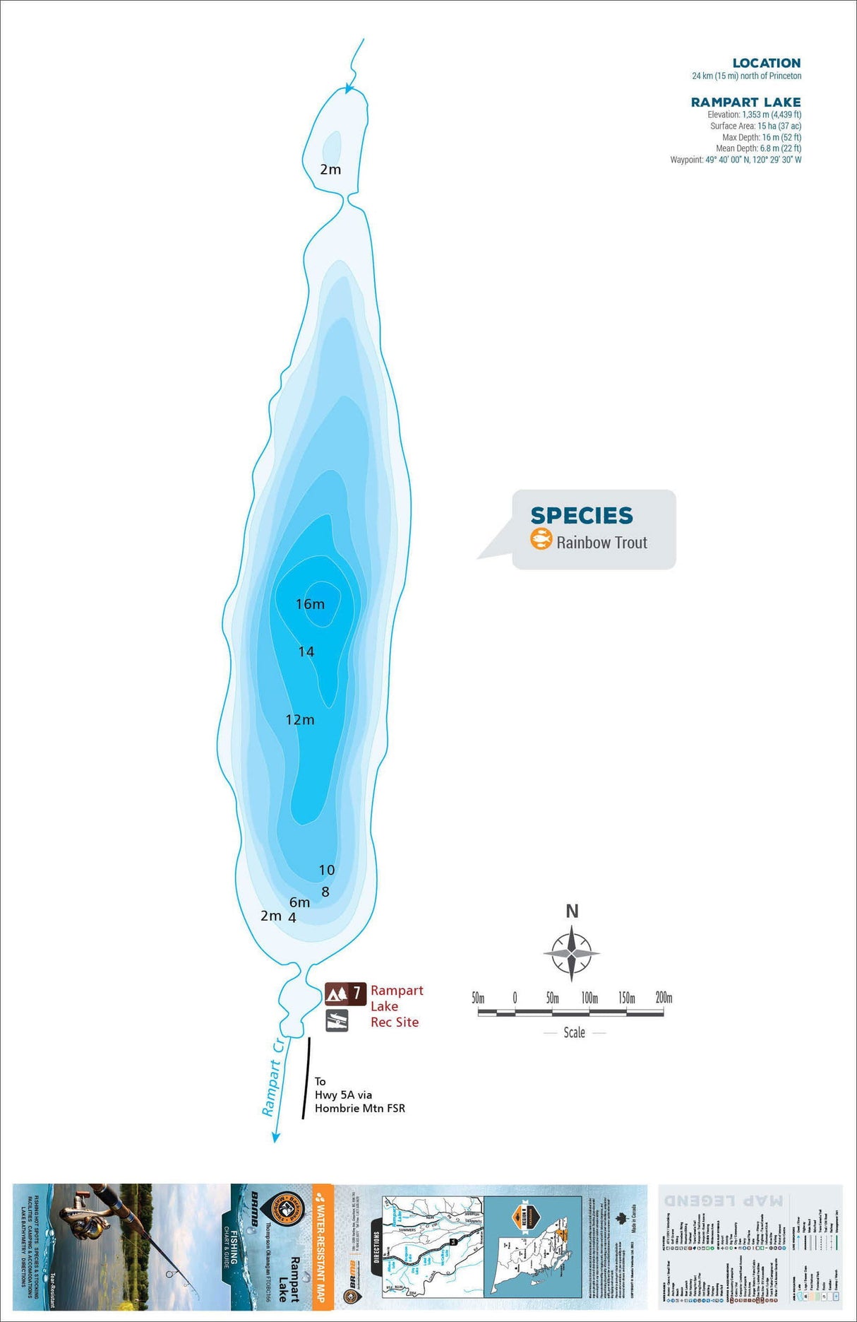 FTOBC166 Rampart Lake - Backroad Maps