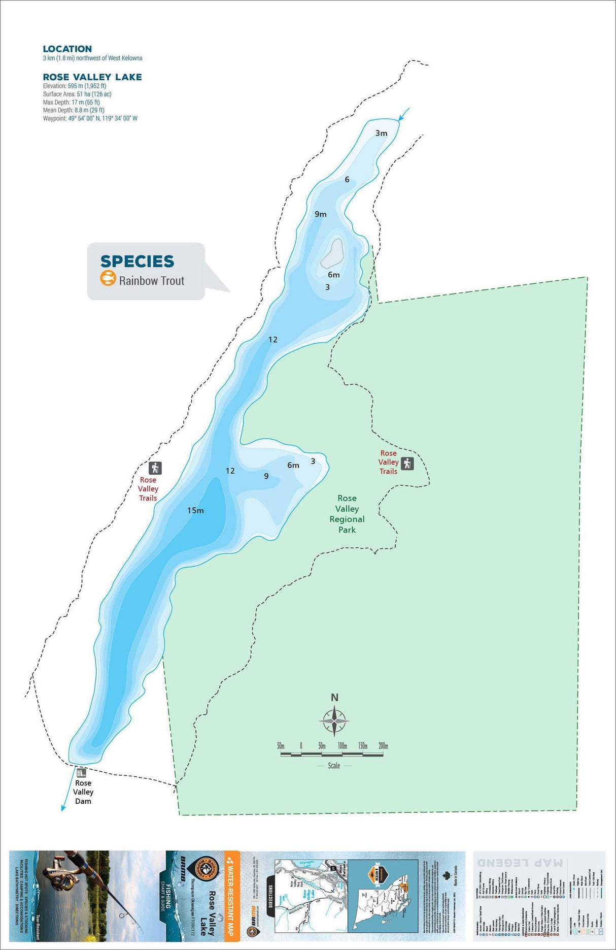 FTOBC172 Rose Valley Lake - Backroad Maps