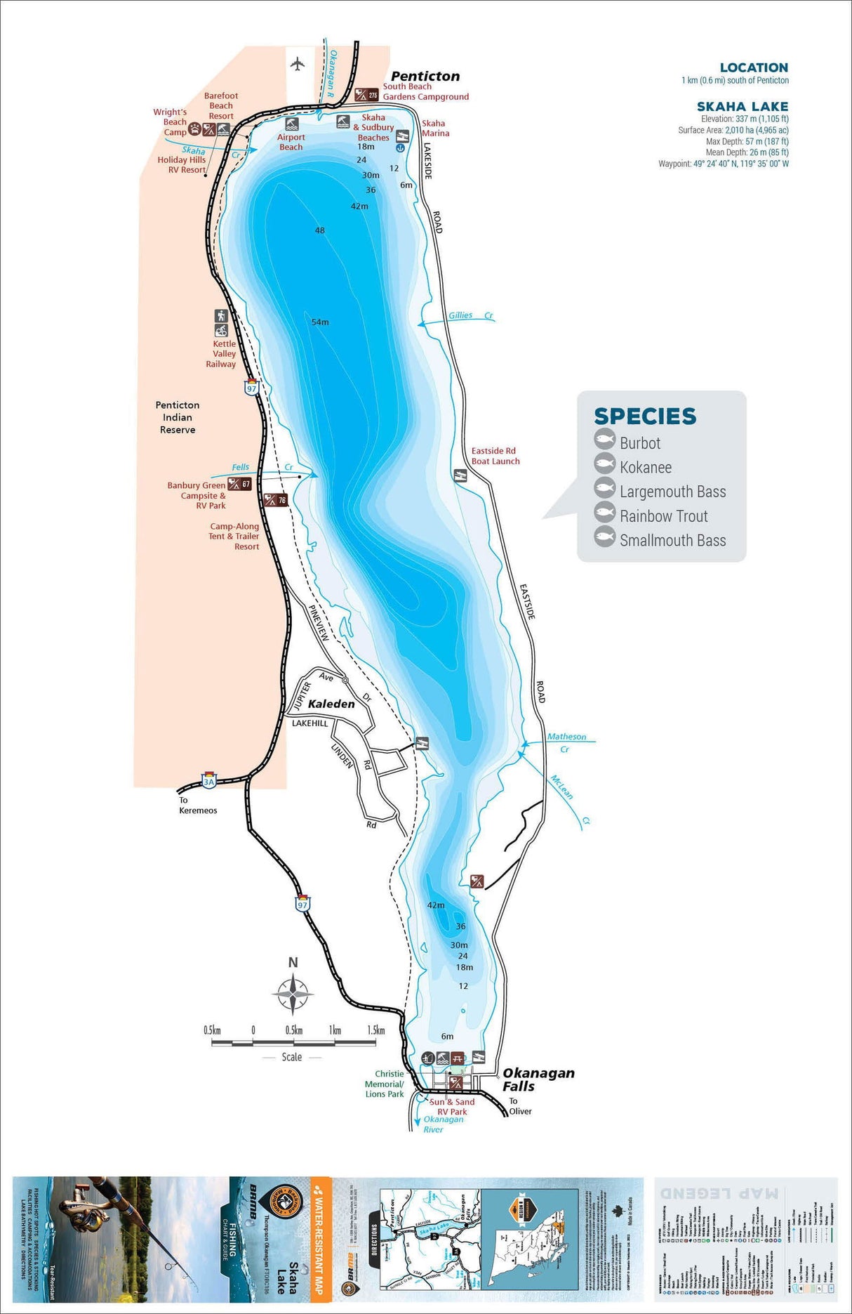 FTOBC186 Skaha Lake - Backroad Maps