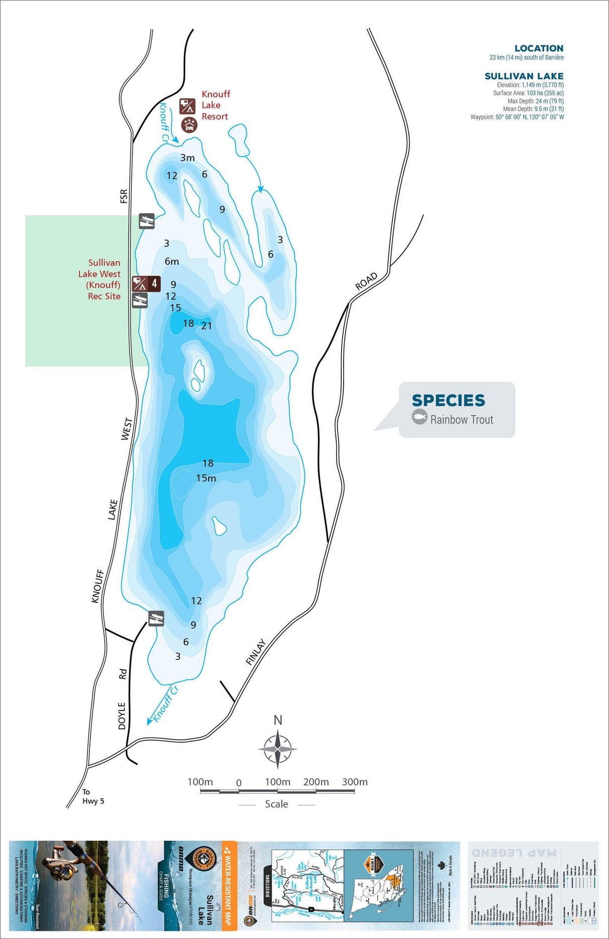 FTOBC192 Sullivan Lake - Backroad Maps