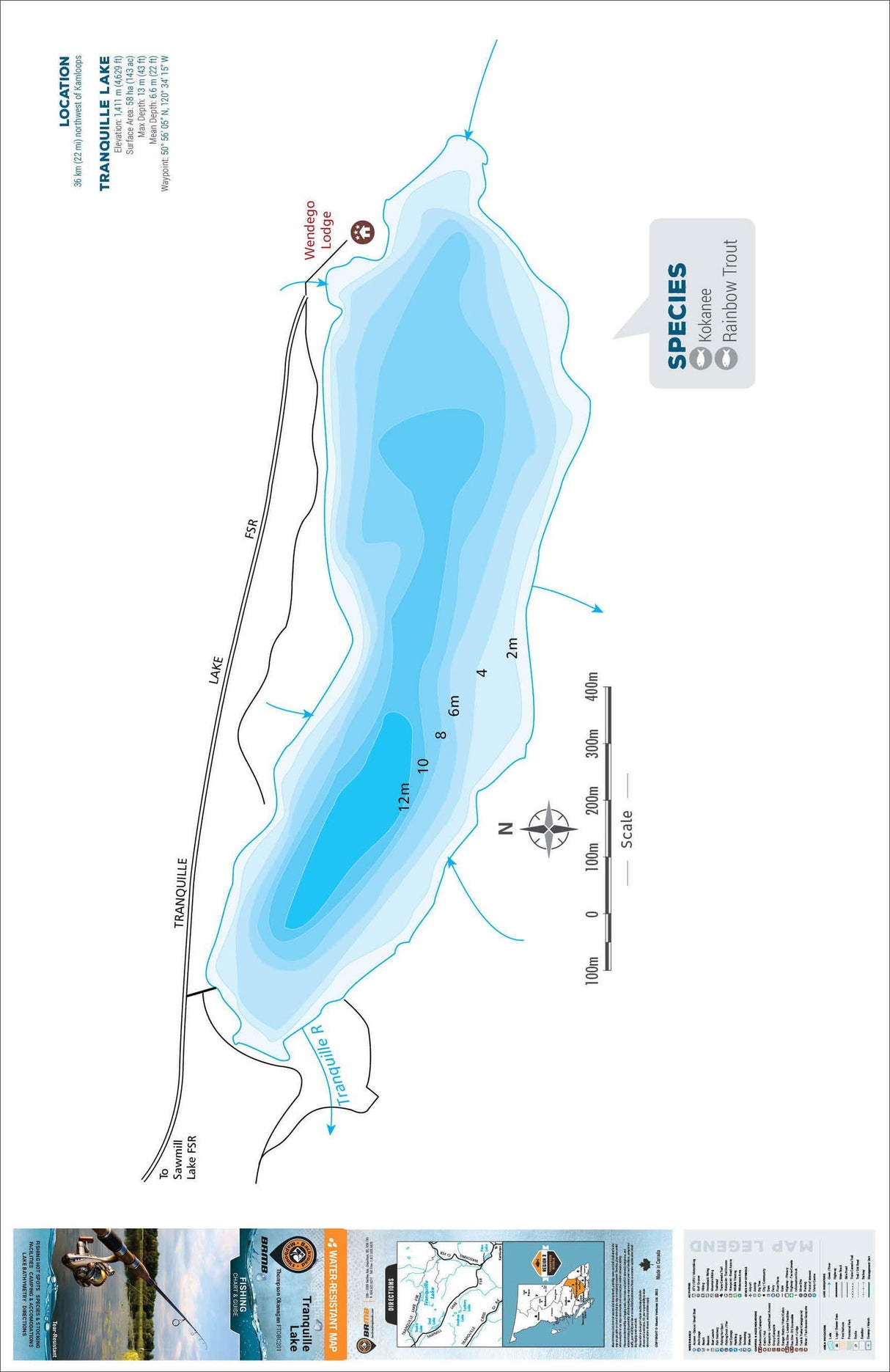 FTOBC201 Tranquille Lake - Backroad Maps