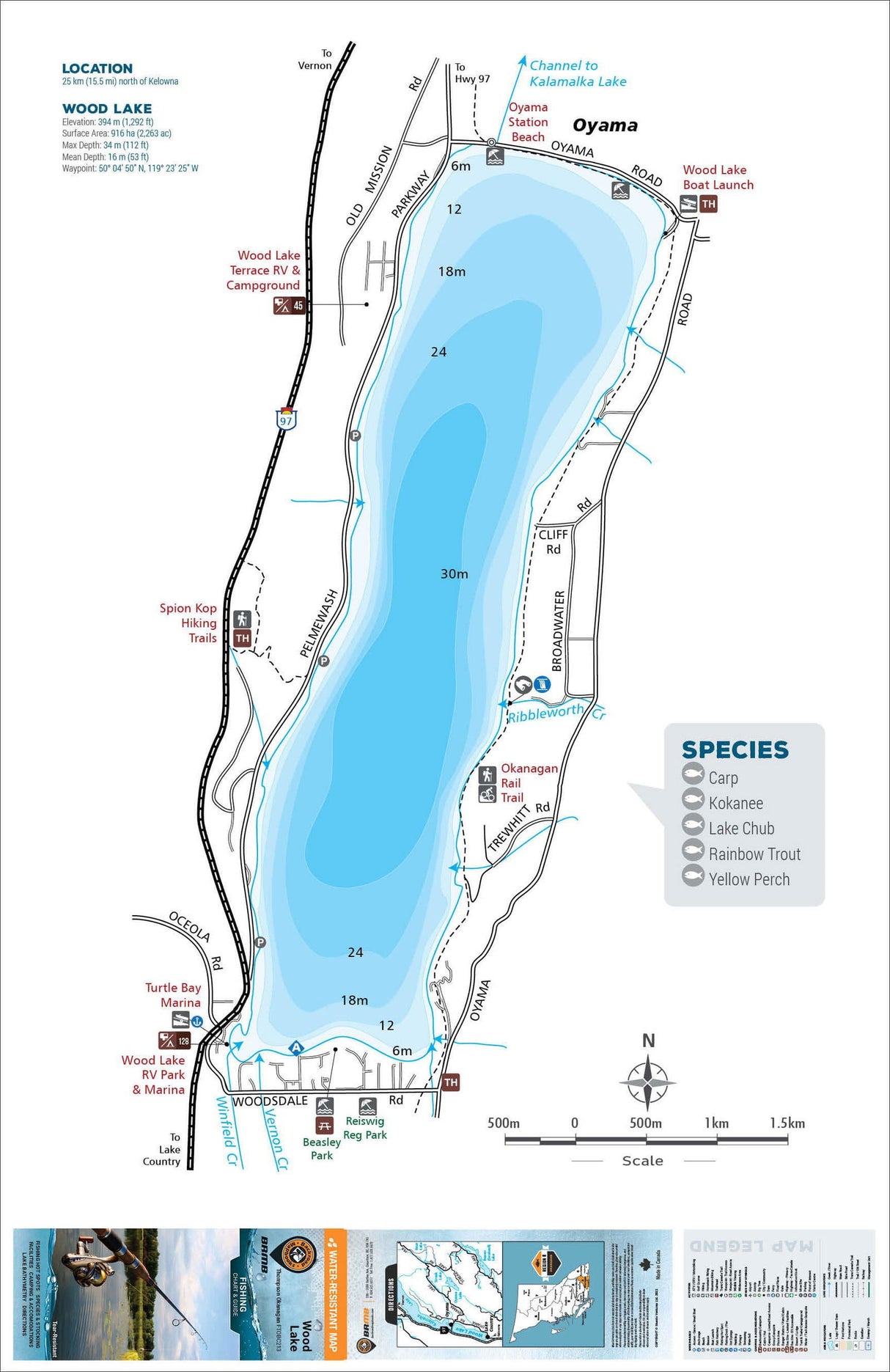FTOBC213 Wood Lake - Backroad Maps