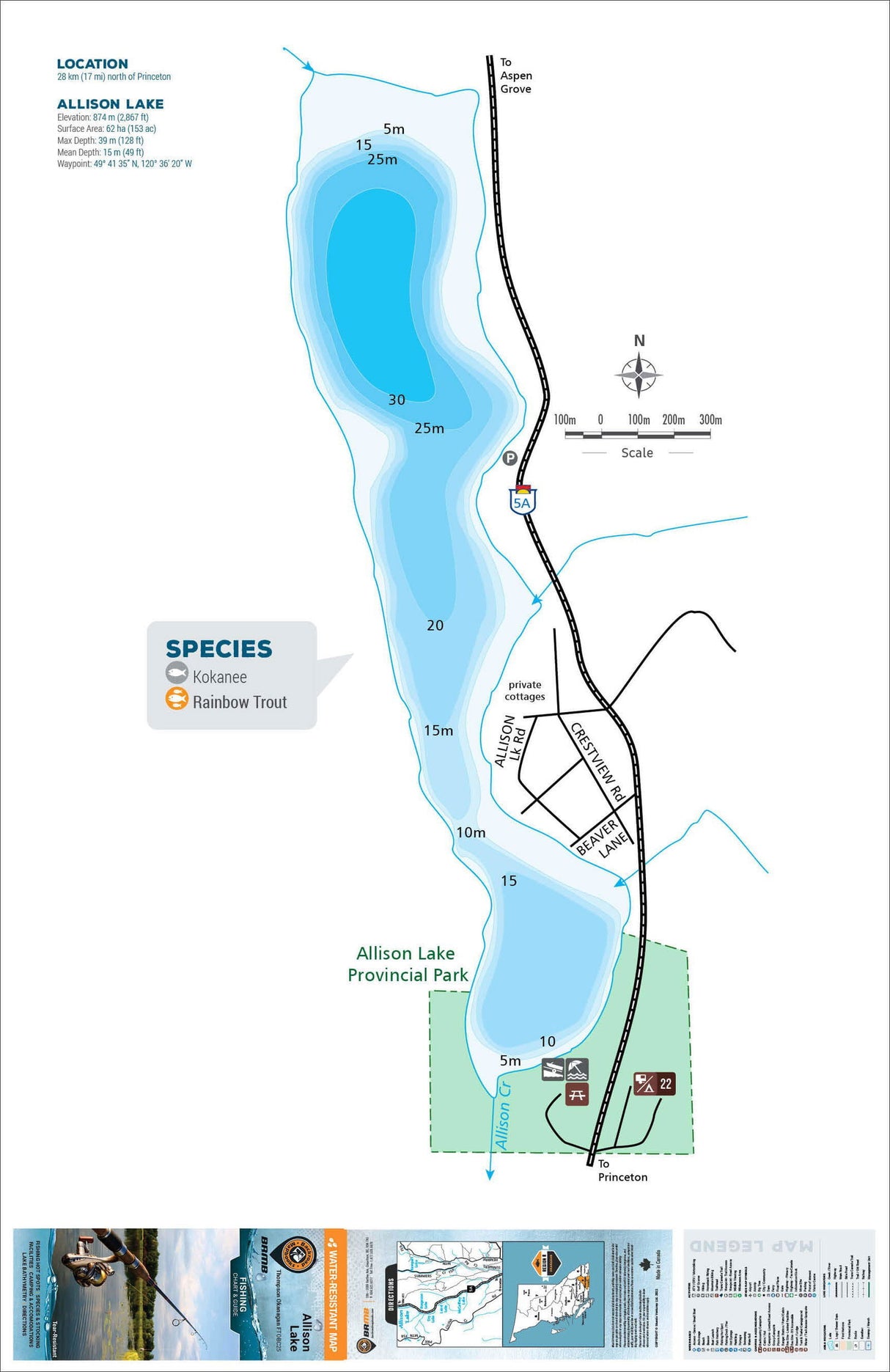 FTOBC25 Allison Lake - Backroad Maps