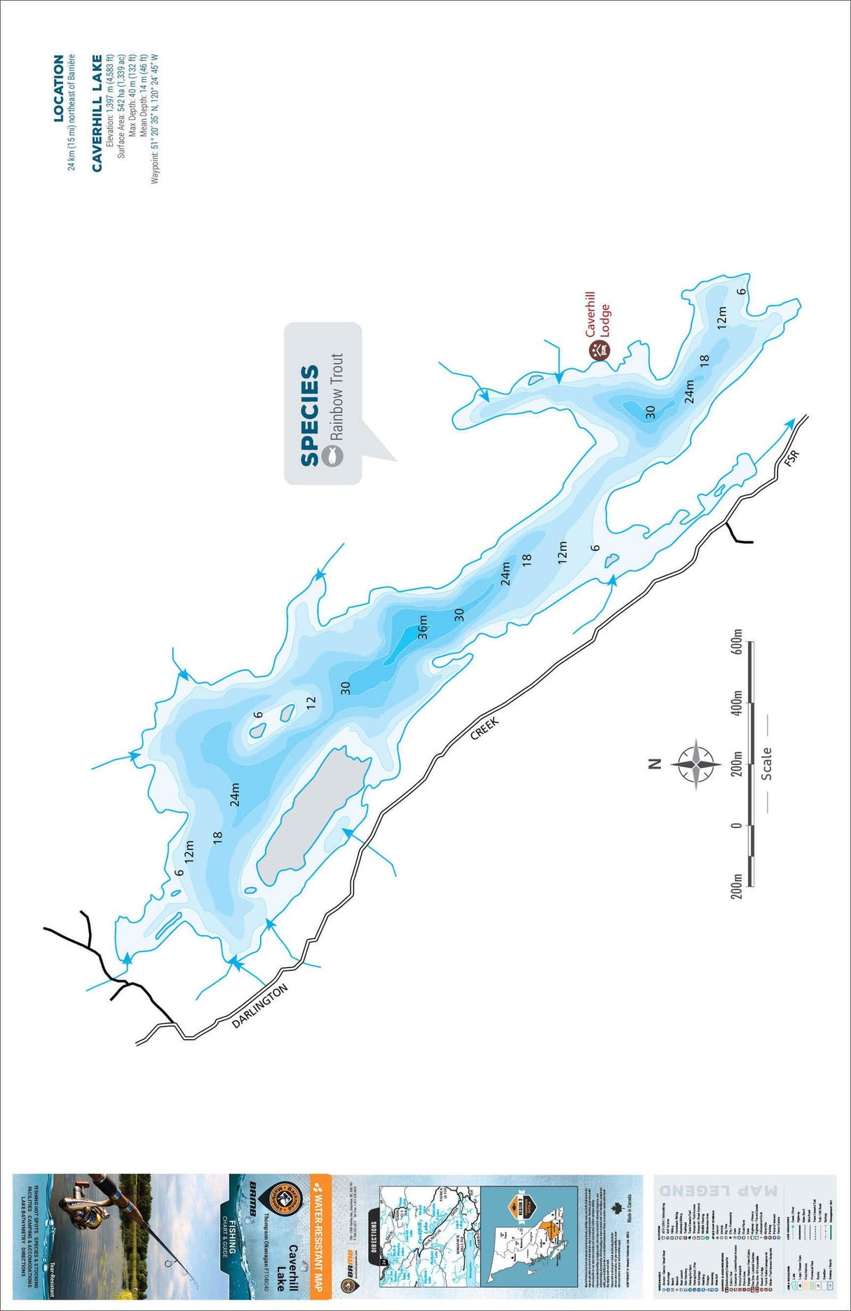 FTOBC40 Caverhill Lake - Backroad Maps