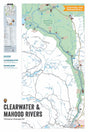 FTOBC43 Clearwater & Mahood Rivers - Wall Map - Backroad Maps