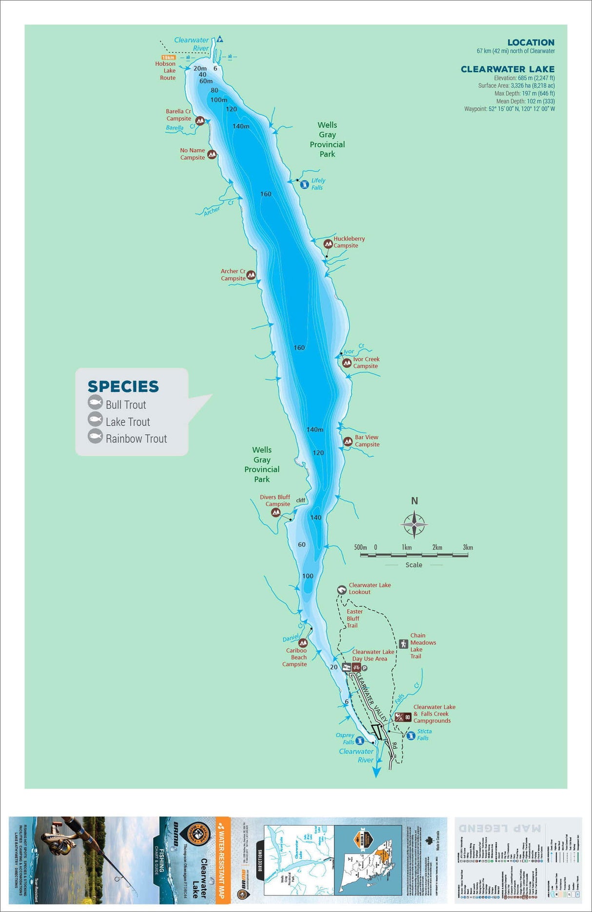 FTOBC44 Clearwater Lake - Backroad Maps