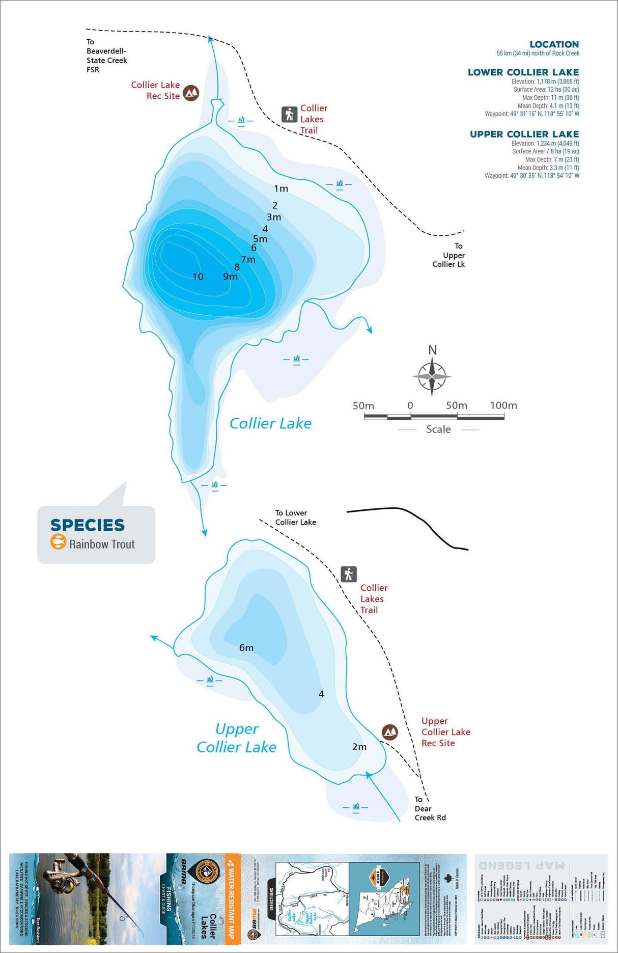 FTOBC45 Collier Lakes - Backroad Maps