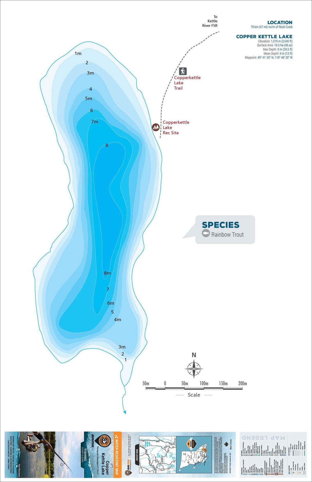 FTOBC47 Copper Kettle Lake - Backroad Maps