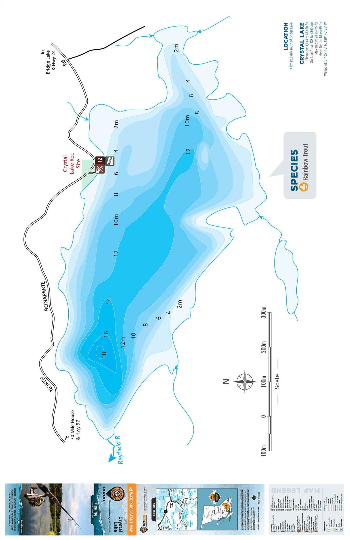 FTOBC49 Crystal Lake - Backroad Maps