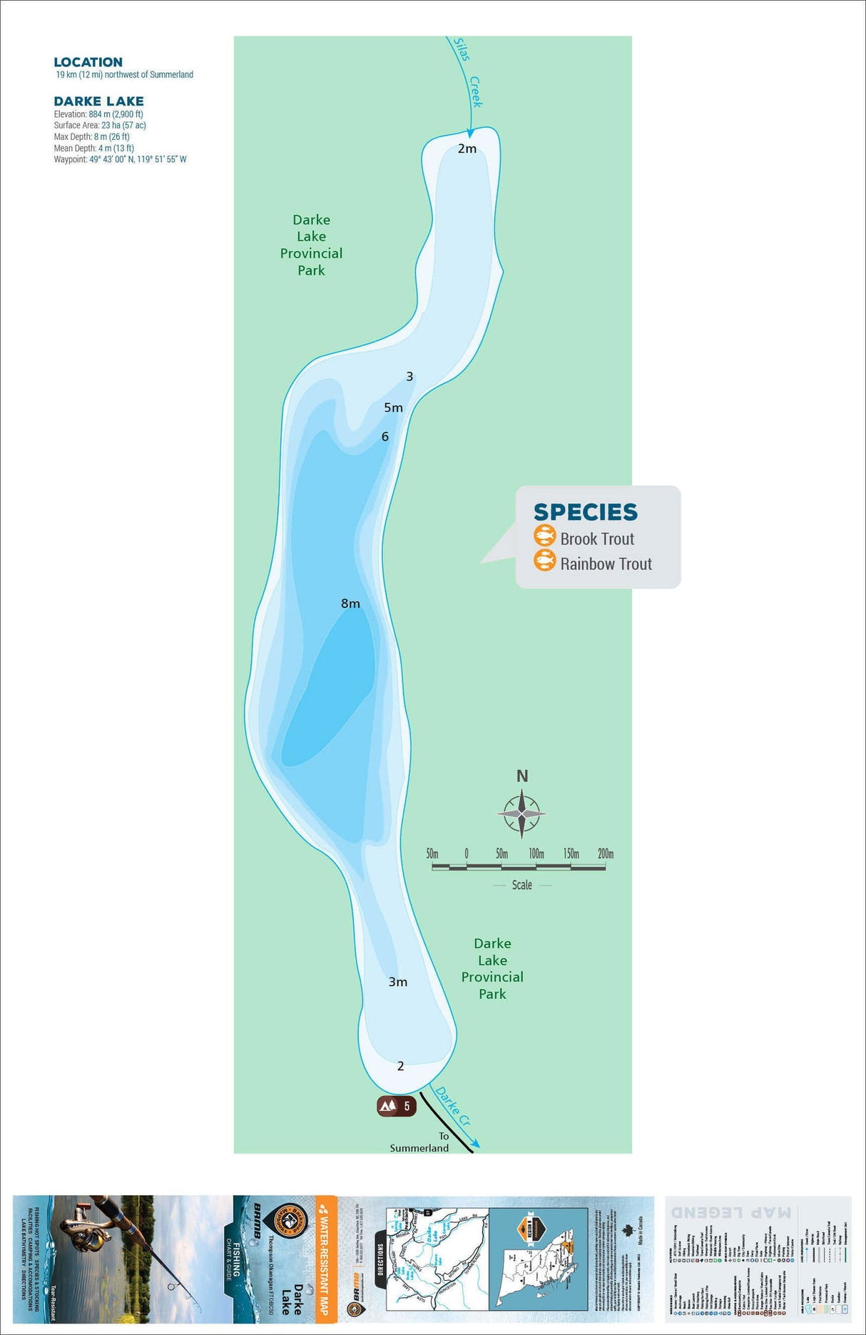 FTOBC50 Darke Lake - Backroad Maps