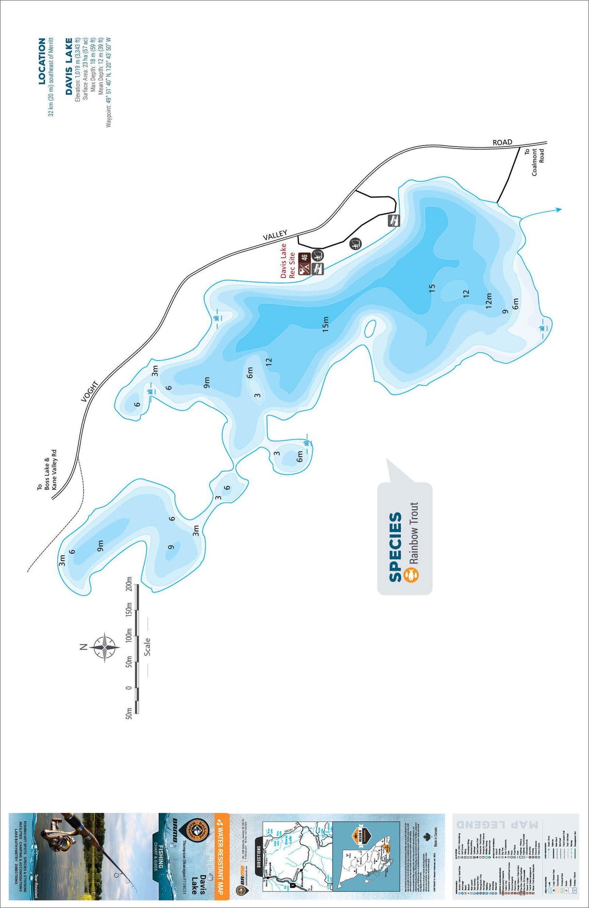 FTOBC51 Davis Lake - Backroad Maps