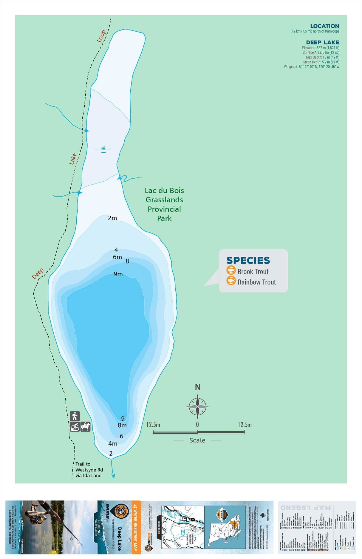 FTOBC53 Deep Lake - Backroad Maps