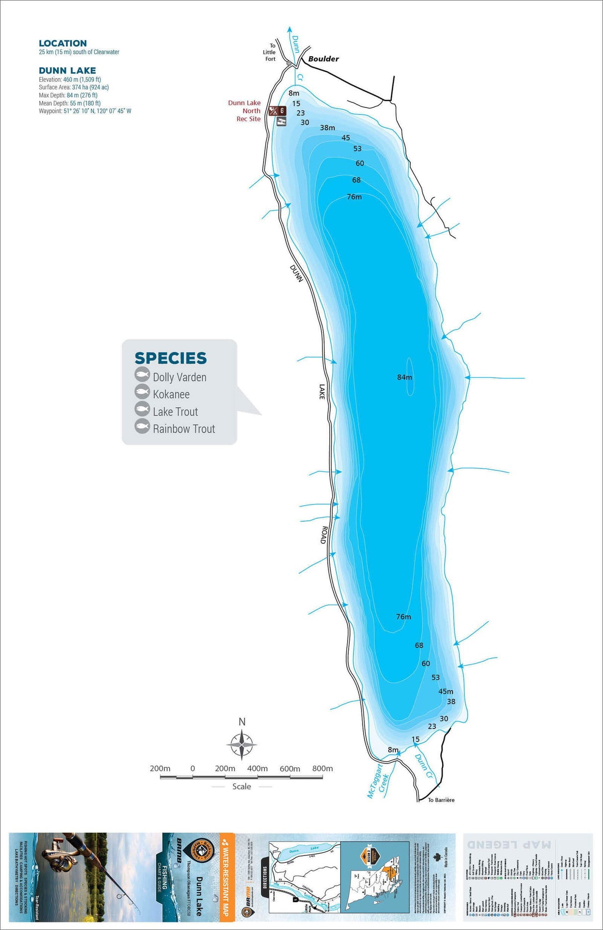 FTOBC58 Dunn Lake - Backroad Maps