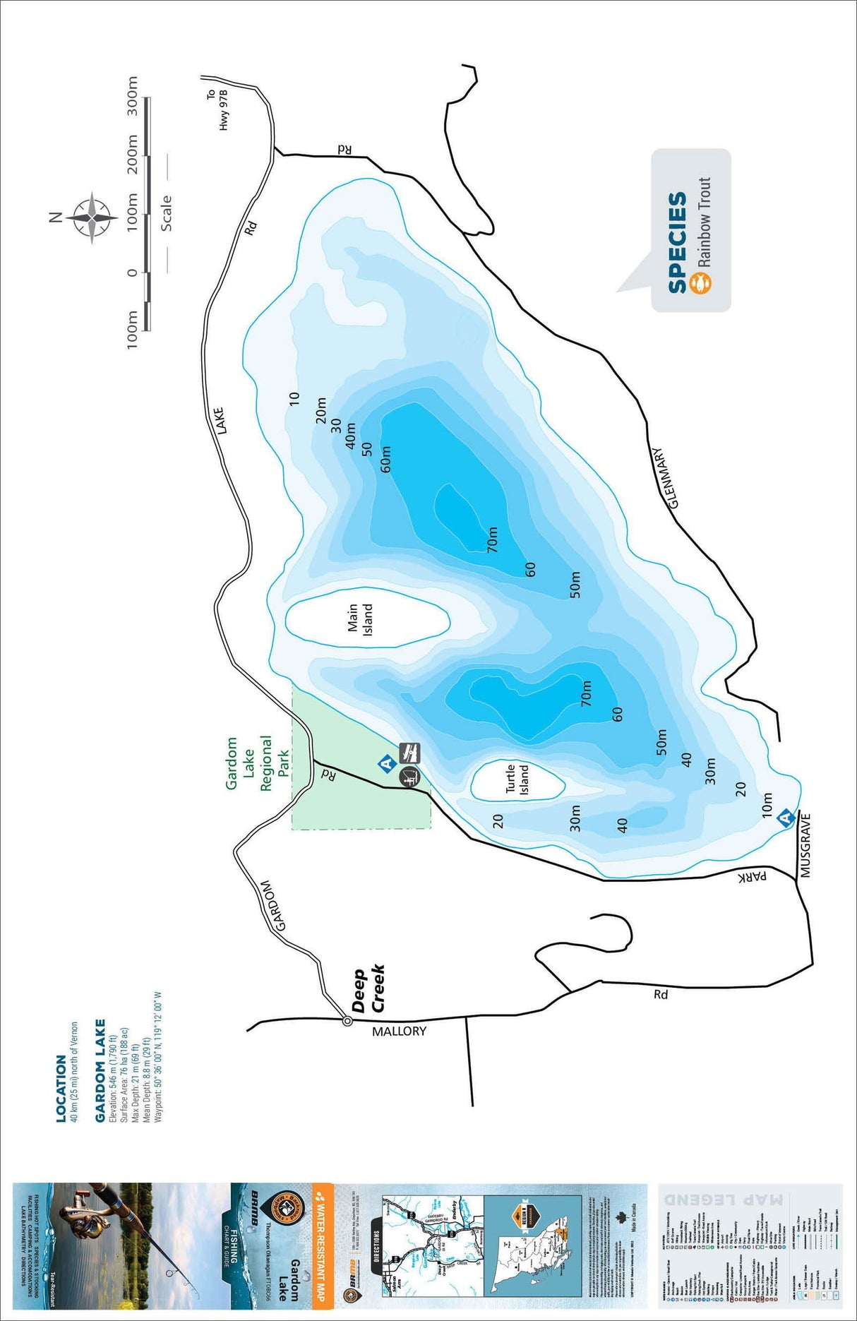 FTOBC66 Gardom Lake - Backroad Maps