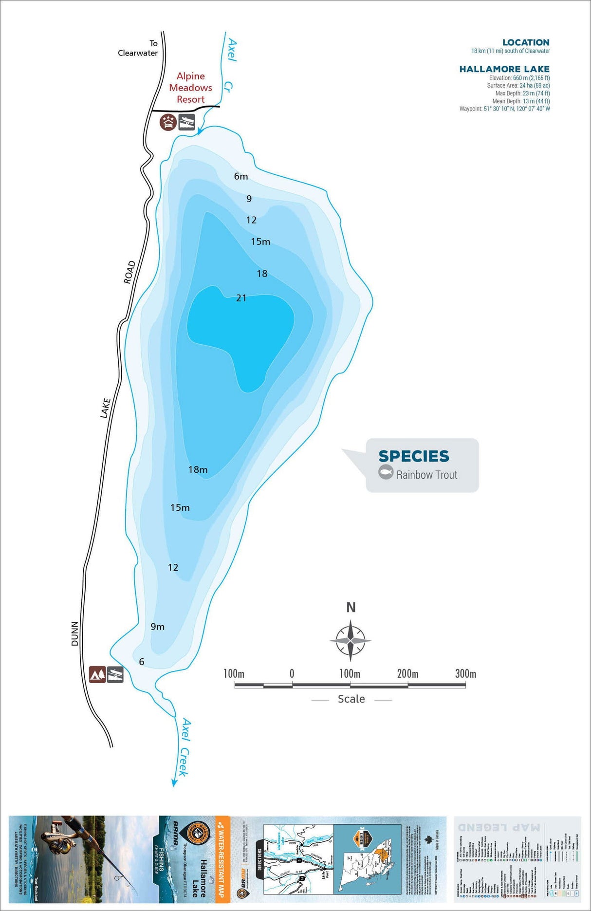 FTOBC74 Hallamore Lake - Backroad Maps