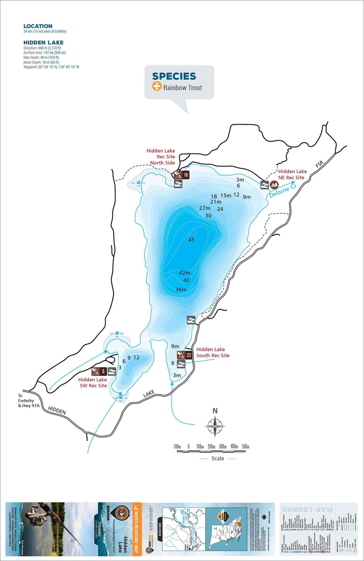 FTOBC83 Hidden Lake - Backroad Maps