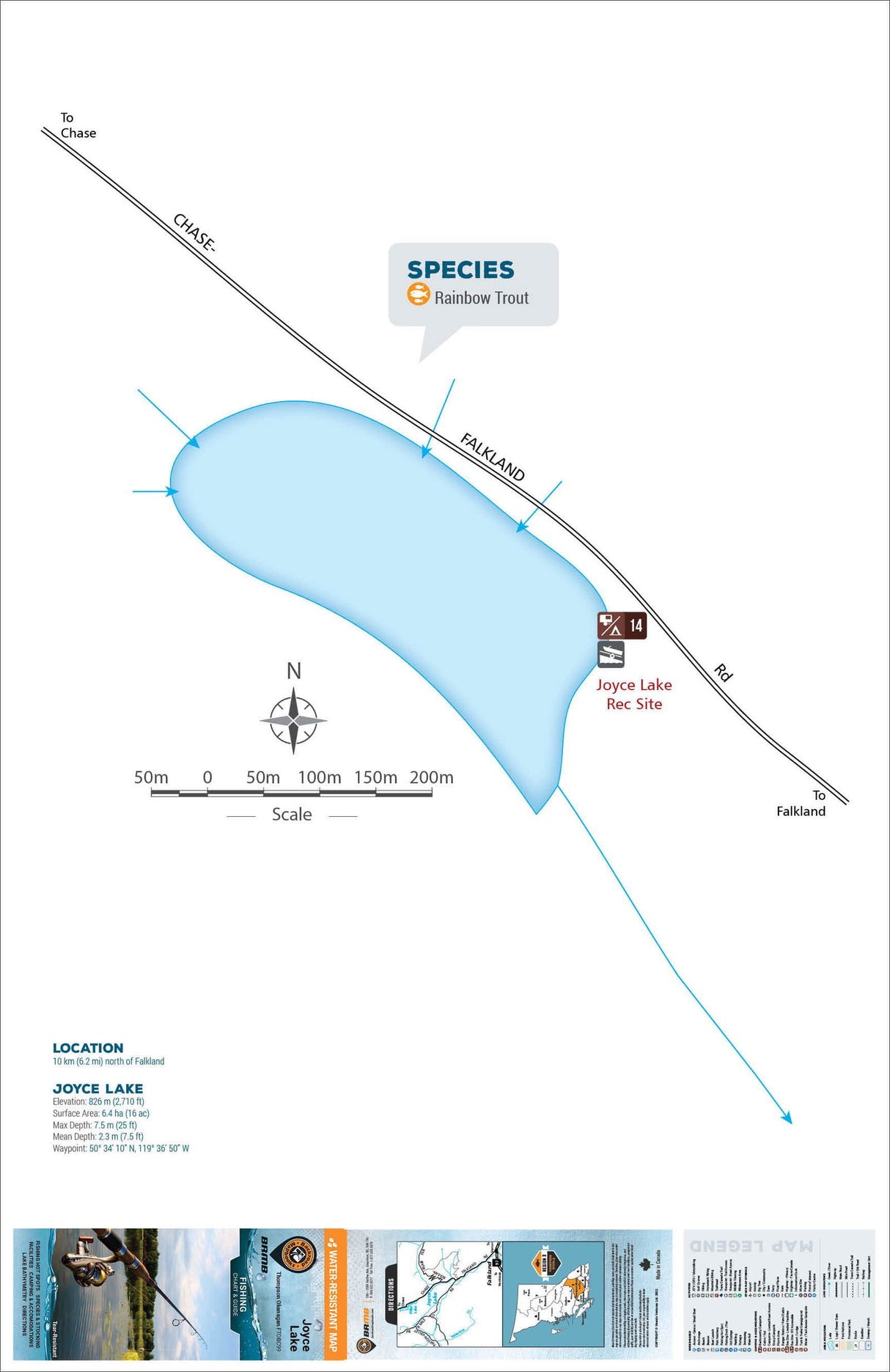 FTOBC99 Joyce Lake - Backroad Maps