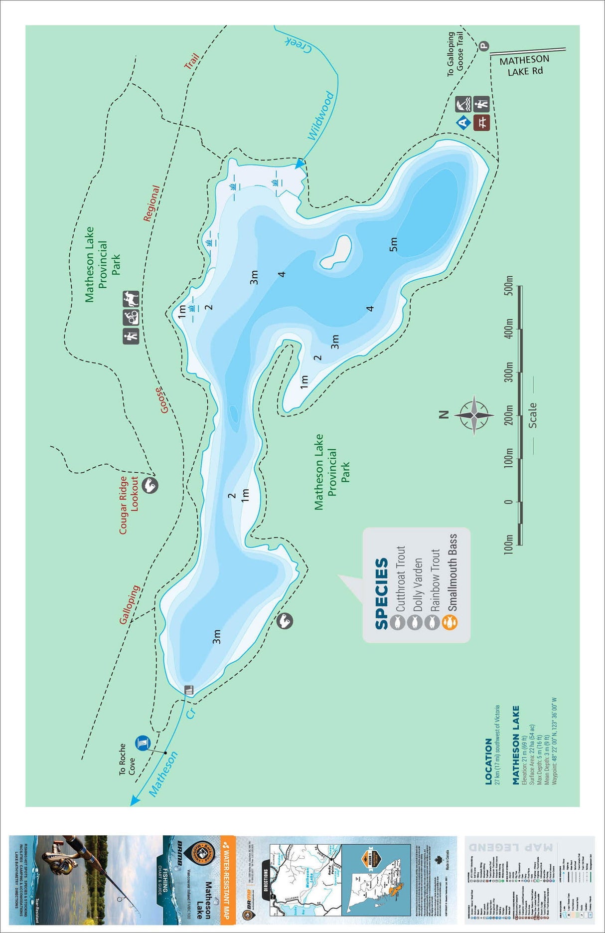 FVIBC100 Matheson Lake - Backroad Maps