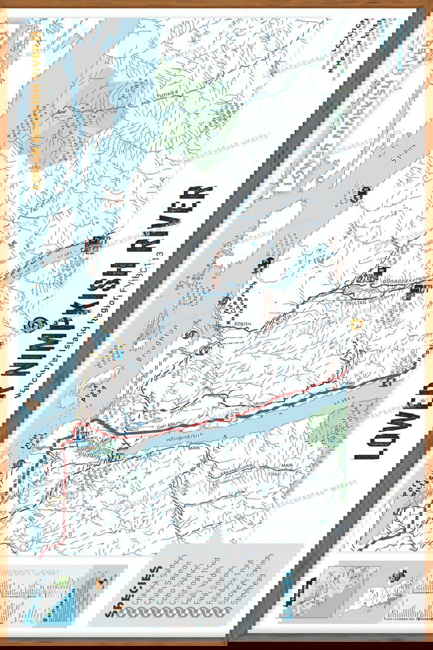 FVIBC112 - Wall Map - Backroad Maps