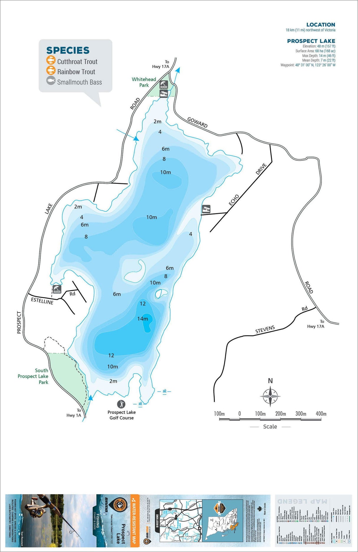 FVIBC122 Prospect Lake - Backroad Maps