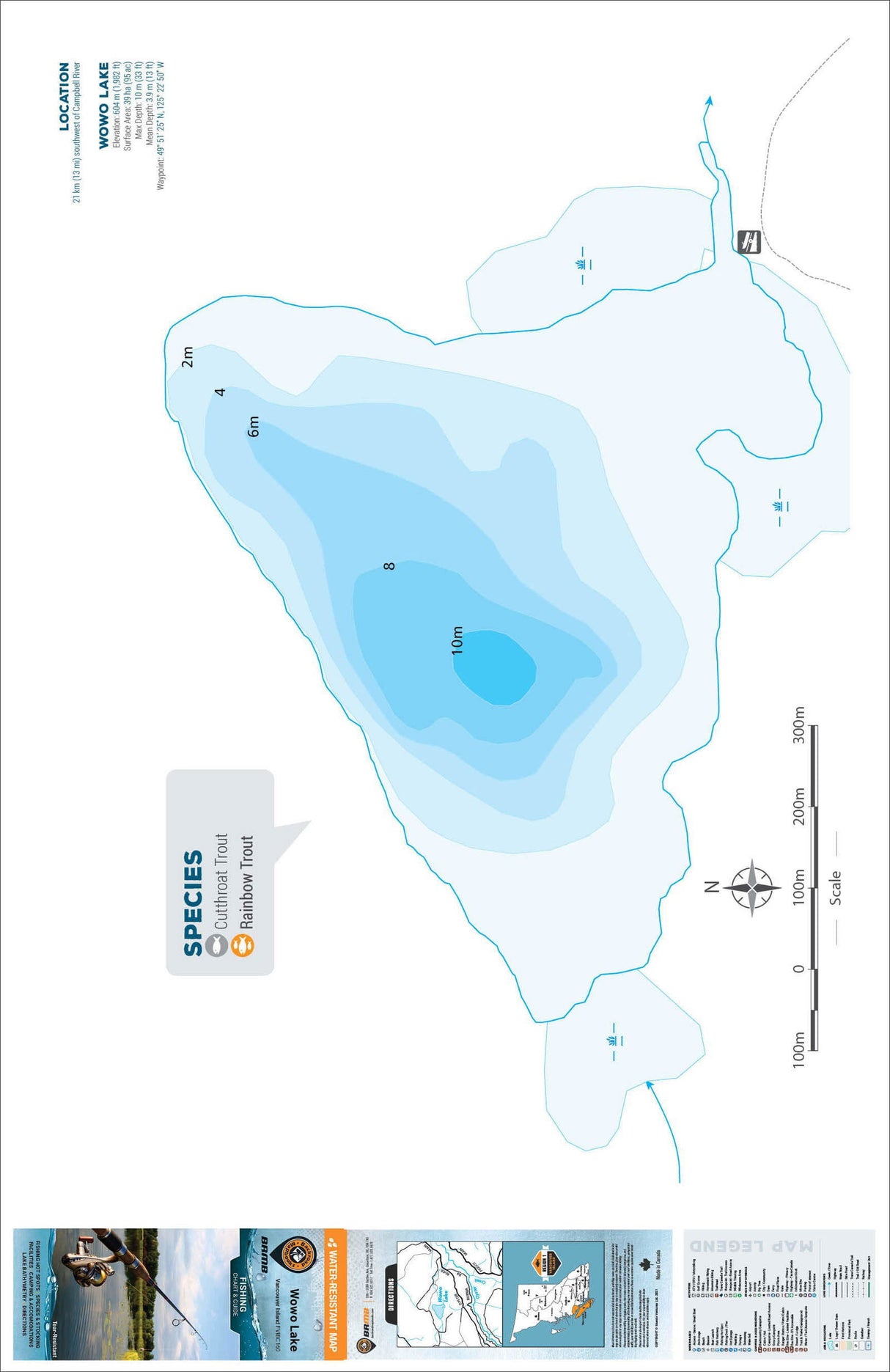 FVIBC160 Wowo Lake - Backroad Maps