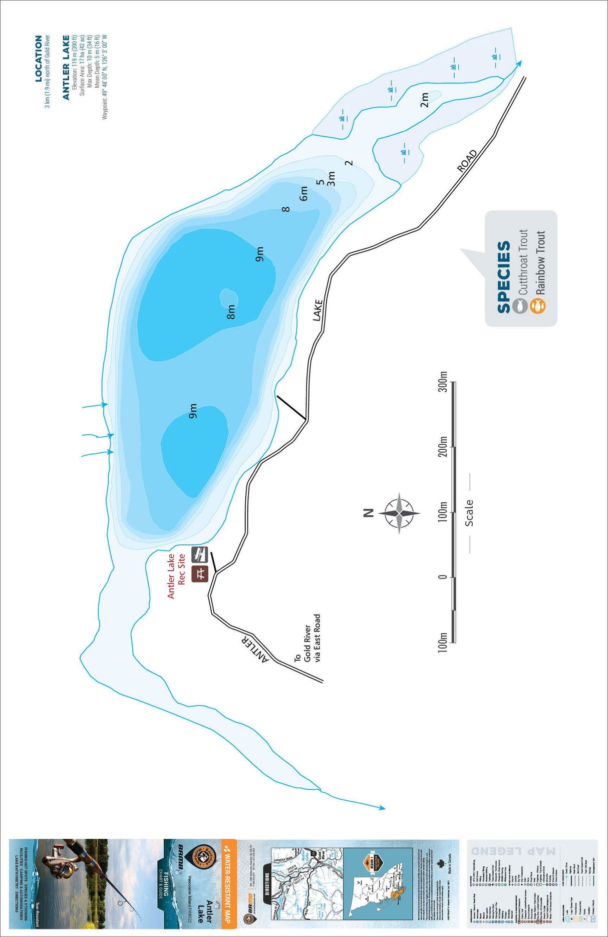 FVIBC22 Antler Lake - Backroad Maps