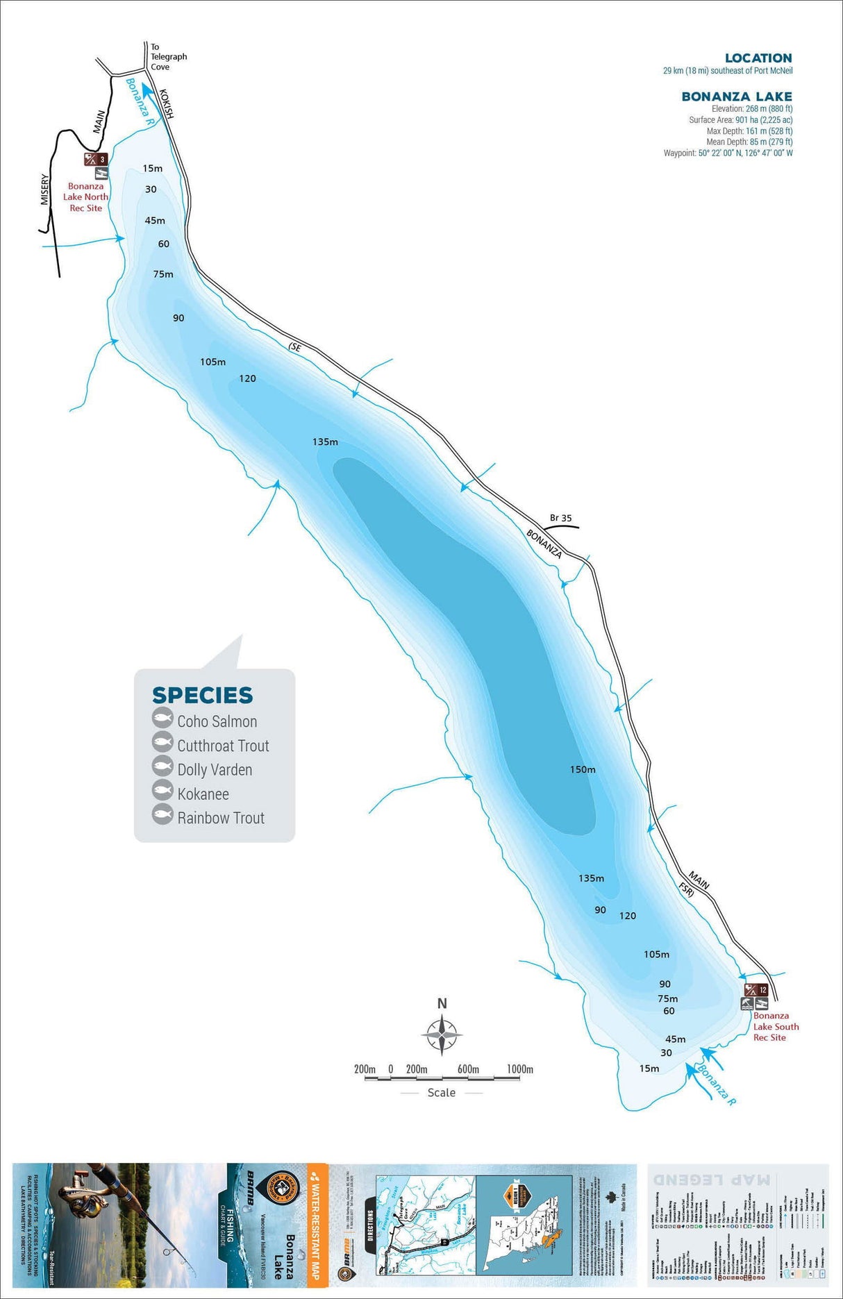 FVIBC30 Bonanza Lake - Backroad Maps