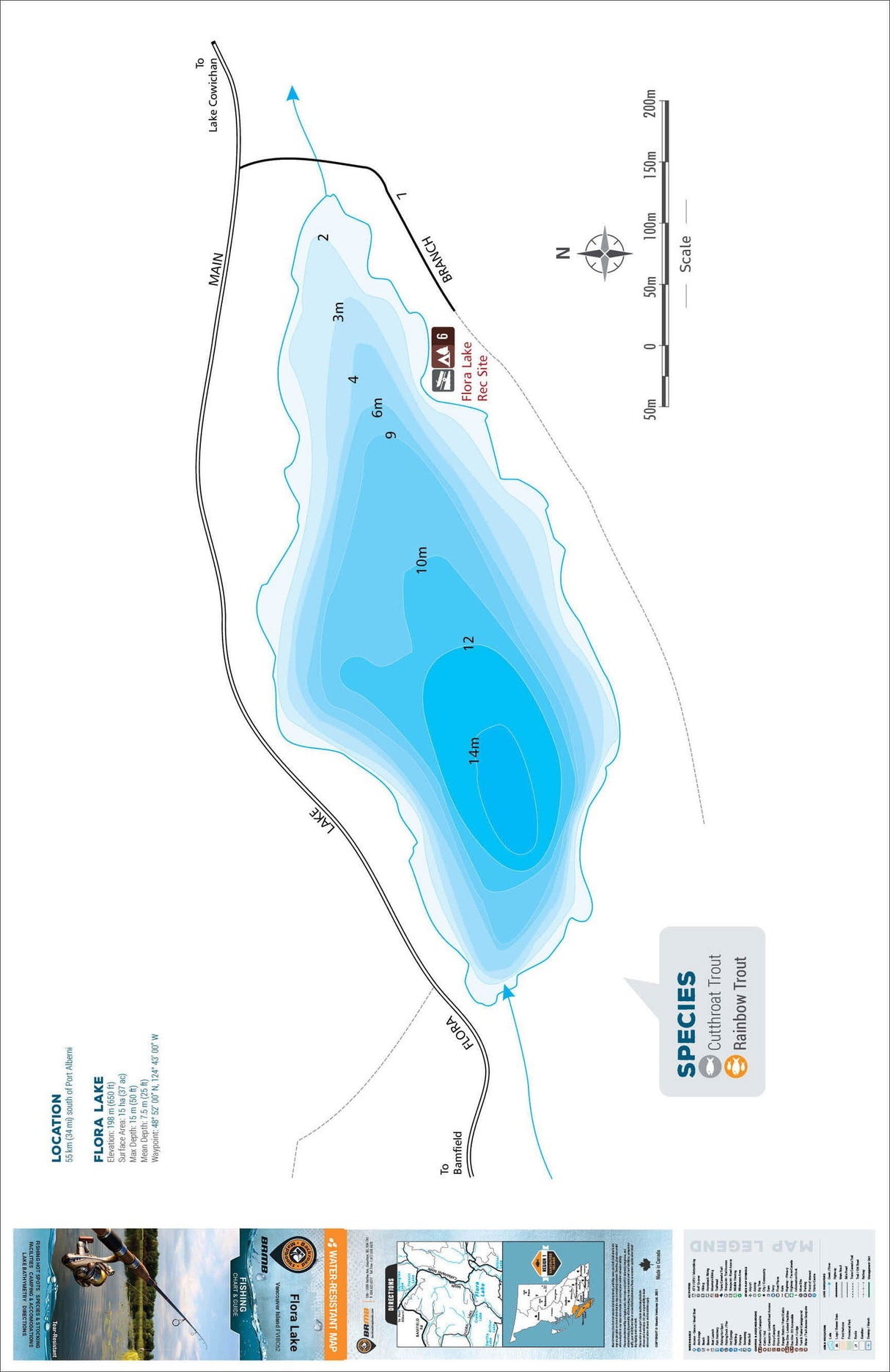 FVIBC62 Flora Lake - Backroad Maps