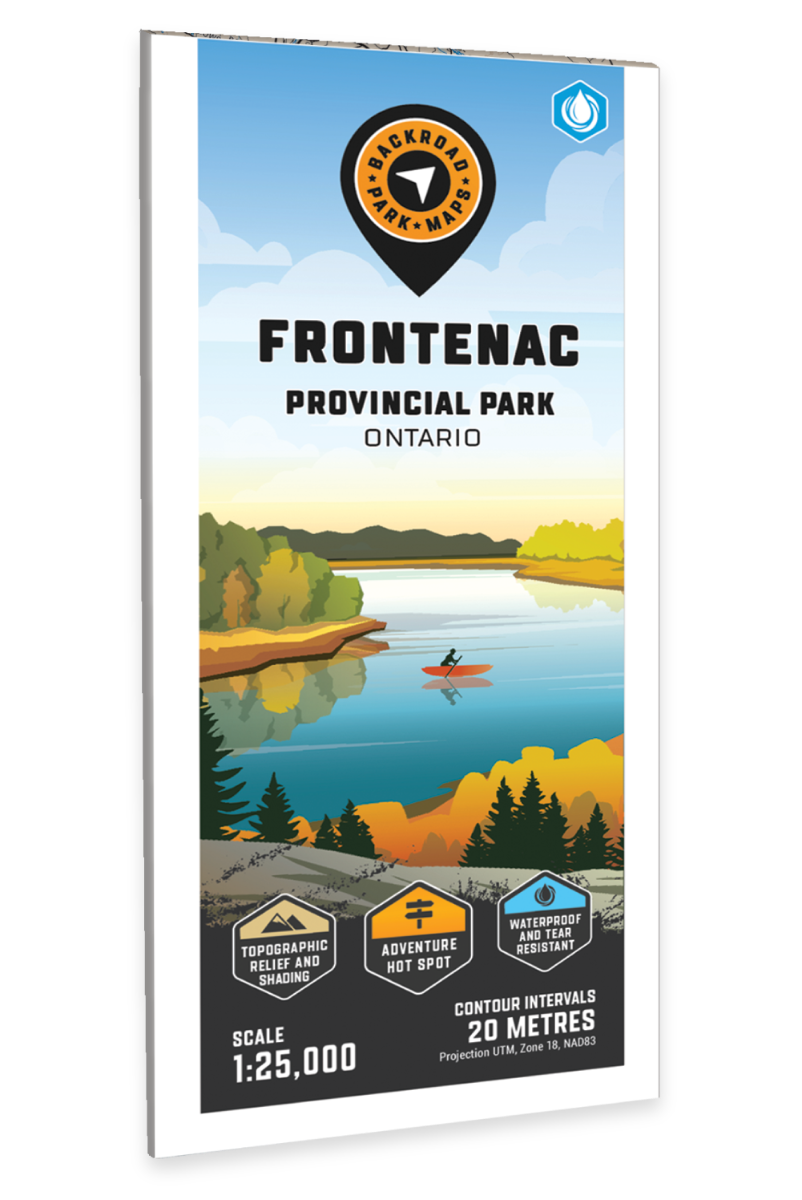 Frontenac Provincial Park Ontario - Park Map - Backroad Maps