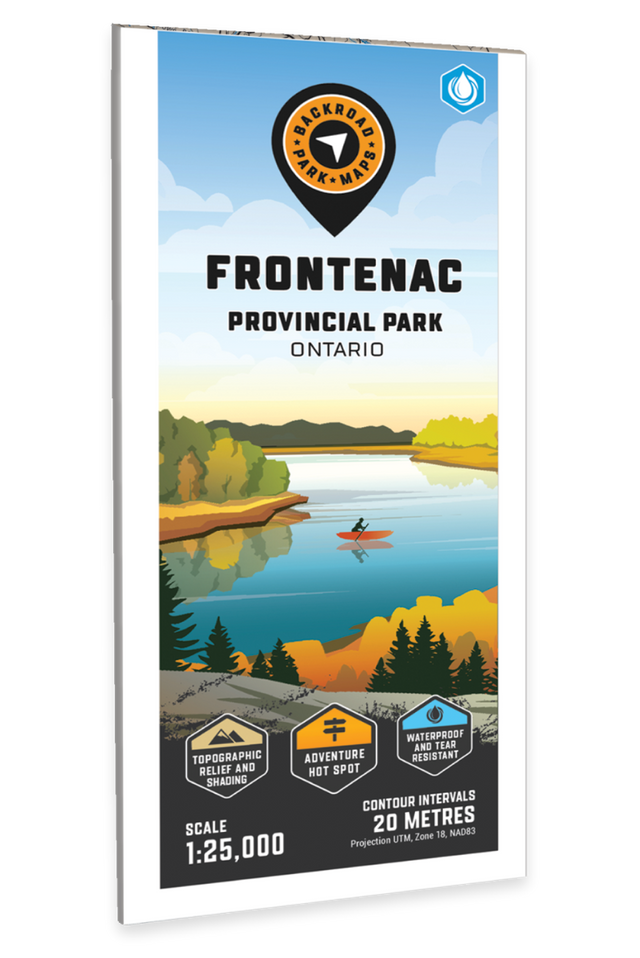 Frontenac Provincial Park Ontario - Park Map - Backroad Maps
