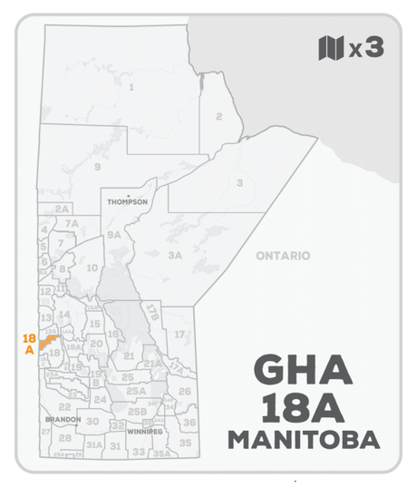 GHA 18A Hunting Bundle - Manitoba (3 maps) - Hunting Bundle