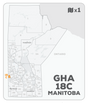 GHA 18C Hunting TOPO - Manitoba (1 map) - Hunting TOPO Map