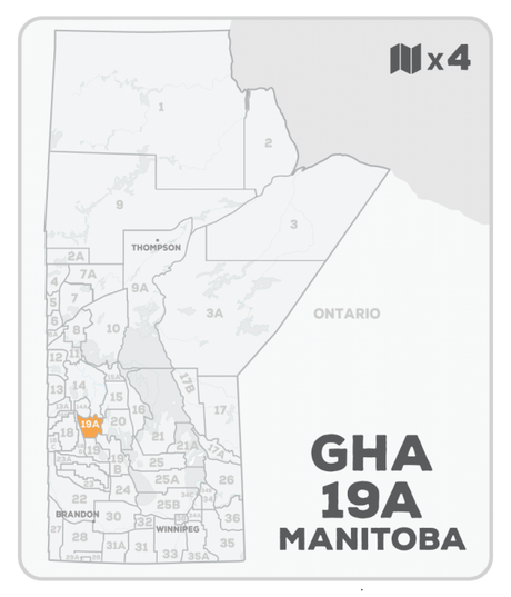 GHA 19A Hunting Bundle - Manitoba (4 maps) - Hunting Bundle