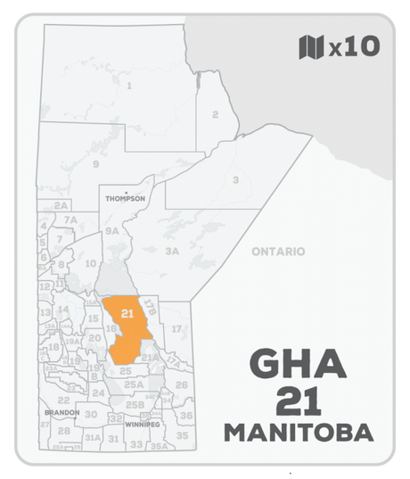 GHA 21 Hunting Bundle - Manitoba (10 maps) - Hunting Bundle