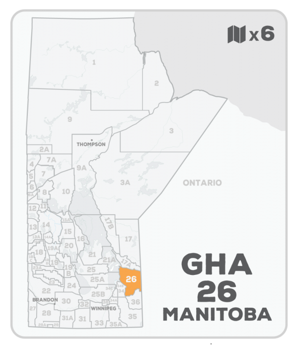 GHA 26 Hunting Bundle - Manitoba (6 maps) - Hunting Bundle