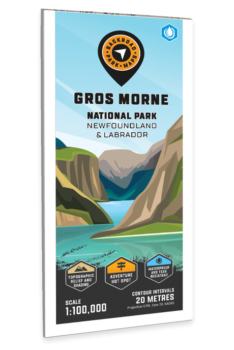 Gros Morne National Park Newfoundland - Park Map - Backroad Maps