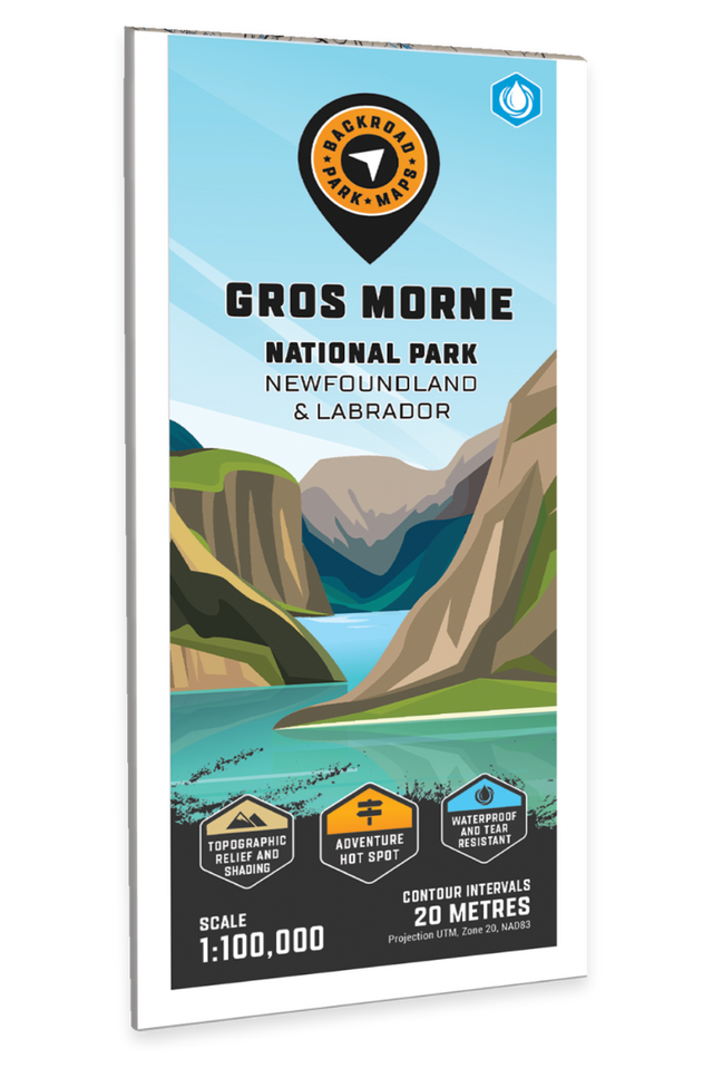Gros Morne National Park Newfoundland - Park Map - Backroad Maps