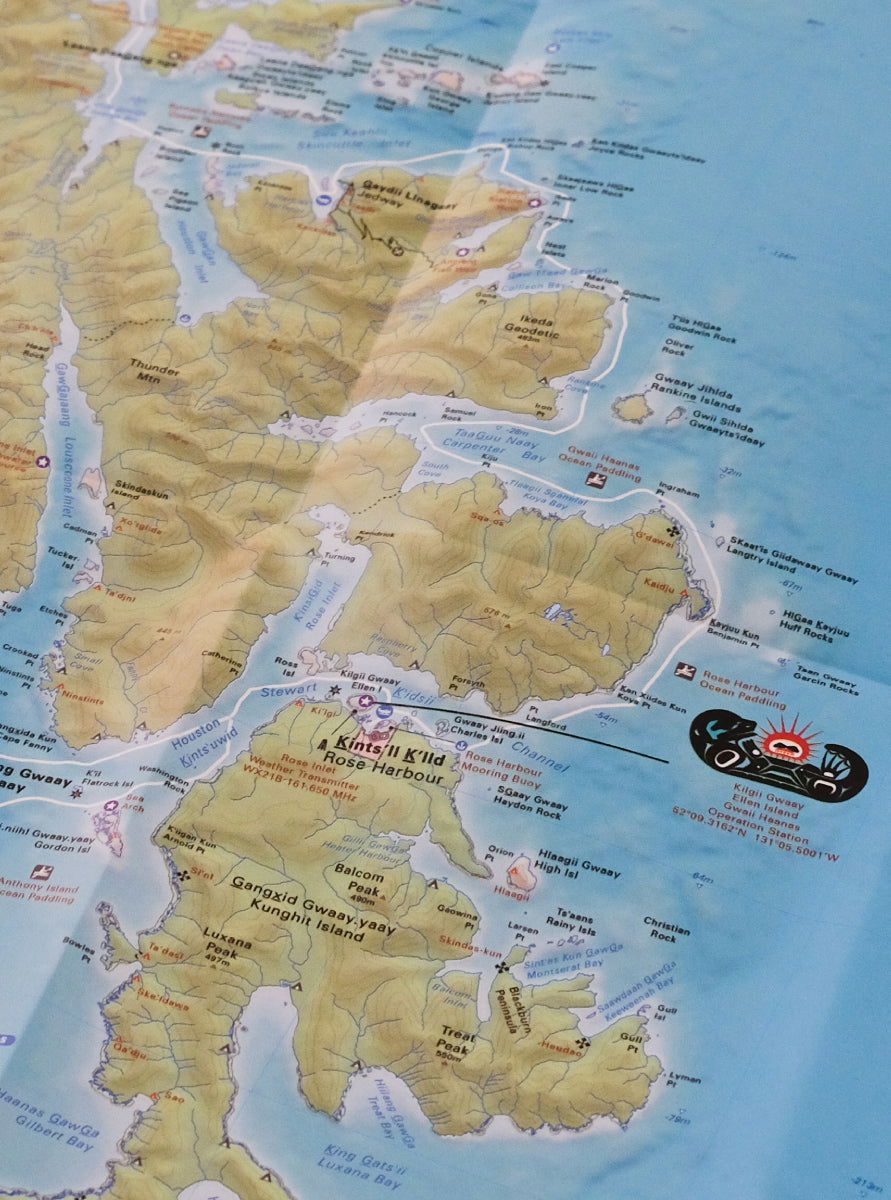 Haida Gwaii BC - Recreation Map - Backroad Maps