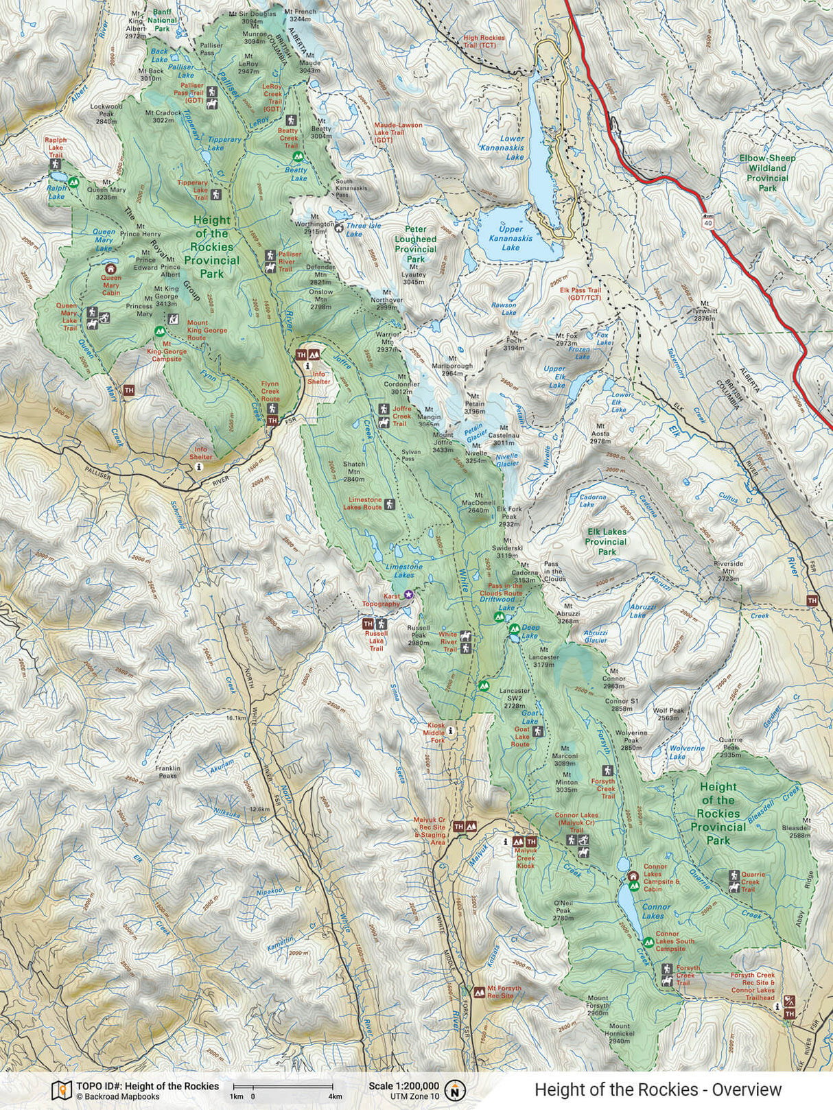 Height of the Rockies Provincial Park - PDF - Backroad Maps
