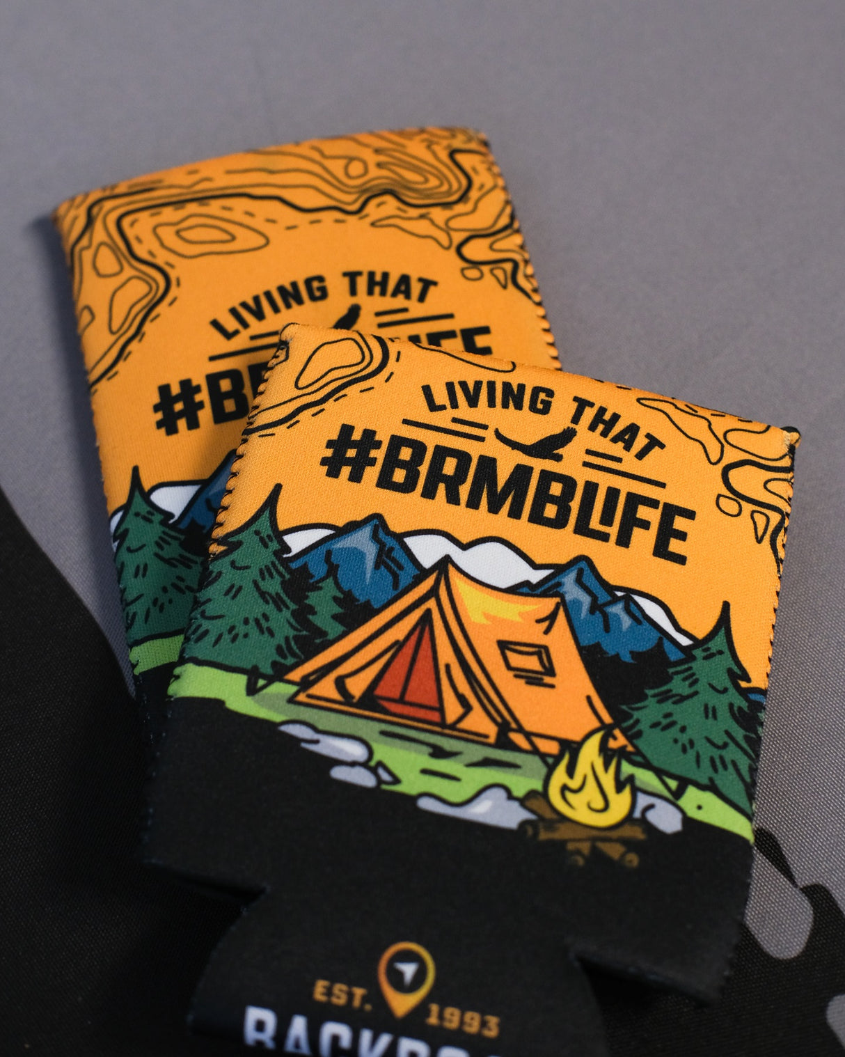 Backroad Maps Koozie