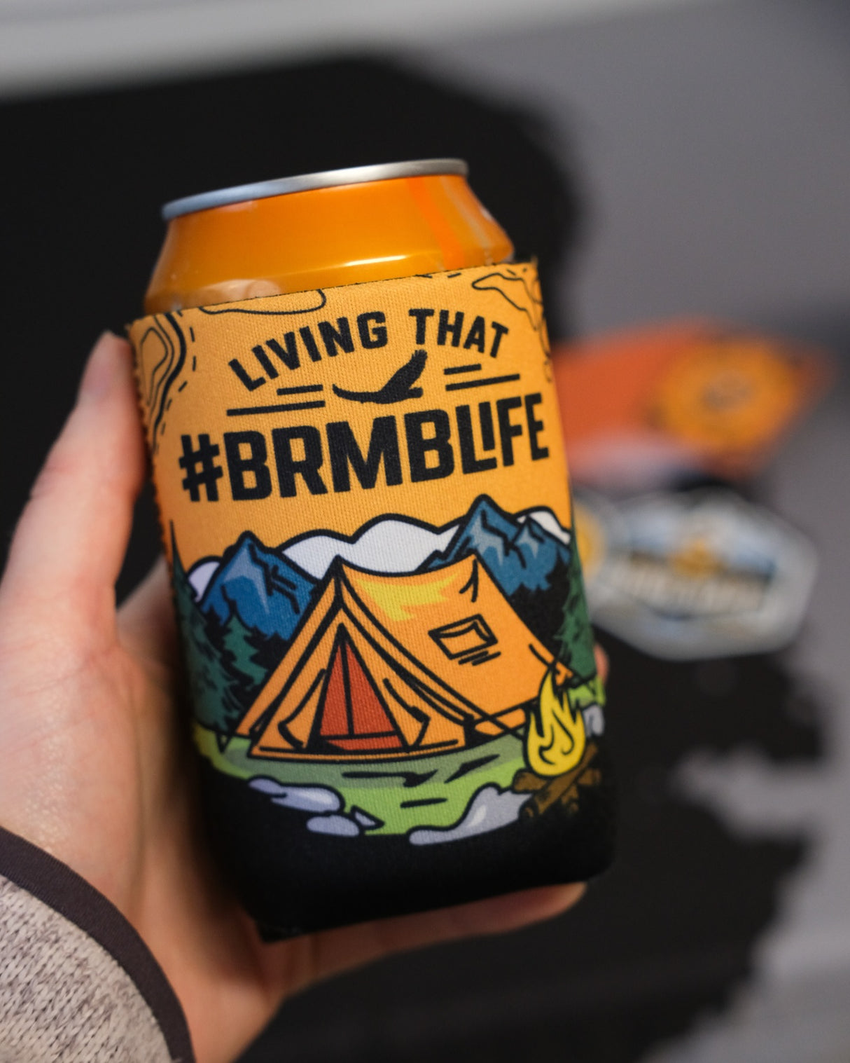 Backroad Maps Koozie