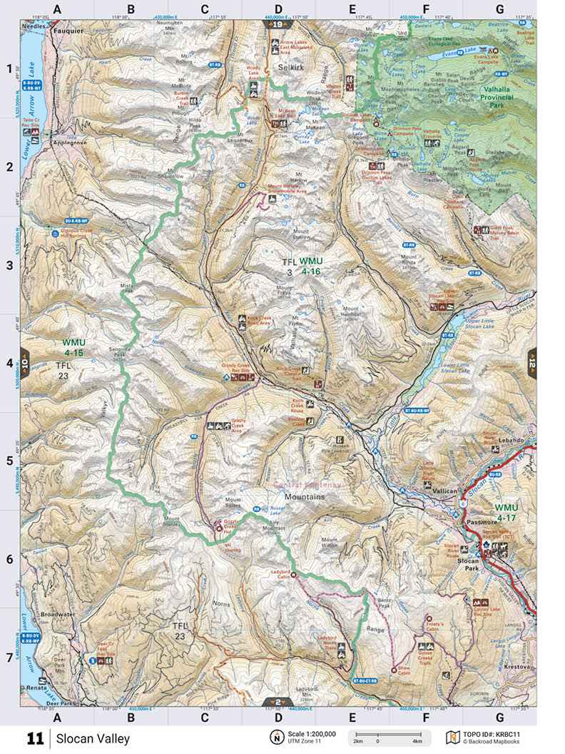 KRBC11 TOPO Map