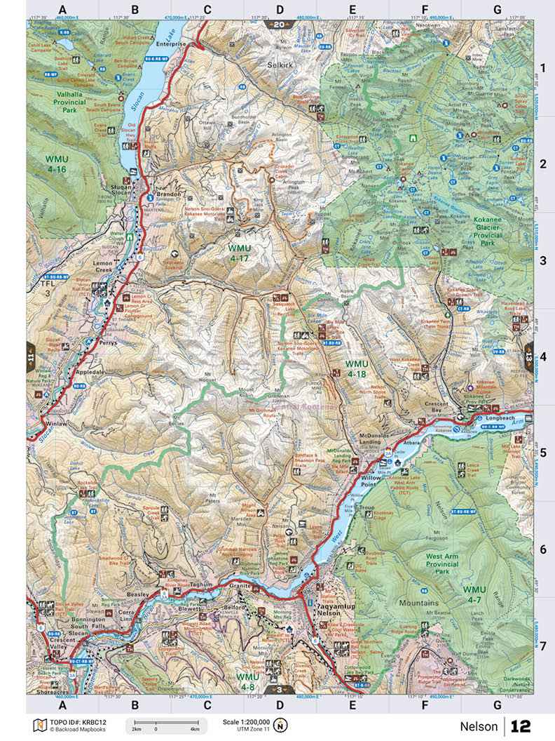 KRBC12 TOPO Map - Nelson