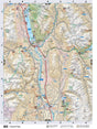 KRBC23 Wall Map - Canal Flats - Backroad Maps
