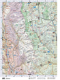 KRBC25 Wall Map - Elkford - Backroad Maps