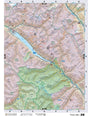 KRBC28 Wall Map - Trout Lake - Backroad Maps
